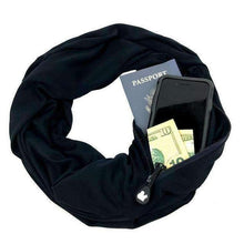 Load image into Gallery viewer, Multi-Way Infinity Scarf with Pocket