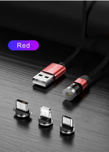 Load image into Gallery viewer, Double 360° Magnetic Cable (3 in 1)