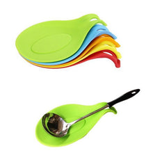 Load image into Gallery viewer, Silicone Kitchen Spoon Rest Holder