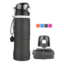 Load image into Gallery viewer, Premium Collapsible Silicone Water Bottle