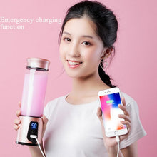 Load image into Gallery viewer, Portable Electric Juicer Blender