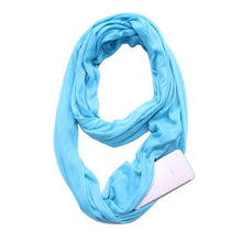 Load image into Gallery viewer, Multi-Way Infinity Scarf with Pocket