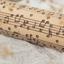 Load image into Gallery viewer, Musical Notes 3D Rolling Pin