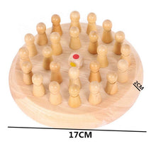 Load image into Gallery viewer, Wooden Memory Chess Game