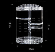 Load image into Gallery viewer, Crystal Cosmetic Storage Box