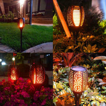 Load image into Gallery viewer, Outdoor Solar Flame Light Torch