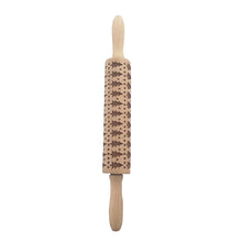 Load image into Gallery viewer, Christmas Embossing Rolling Pin