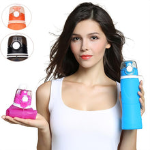 Load image into Gallery viewer, Premium Collapsible Silicone Water Bottle
