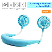 Load image into Gallery viewer, Lazy Neckband Fan
