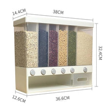 Load image into Gallery viewer, Wall-mounted Dry Food Dispenser
