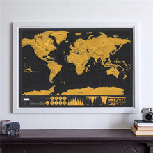 Load image into Gallery viewer, Scratch Off World Map Poster
